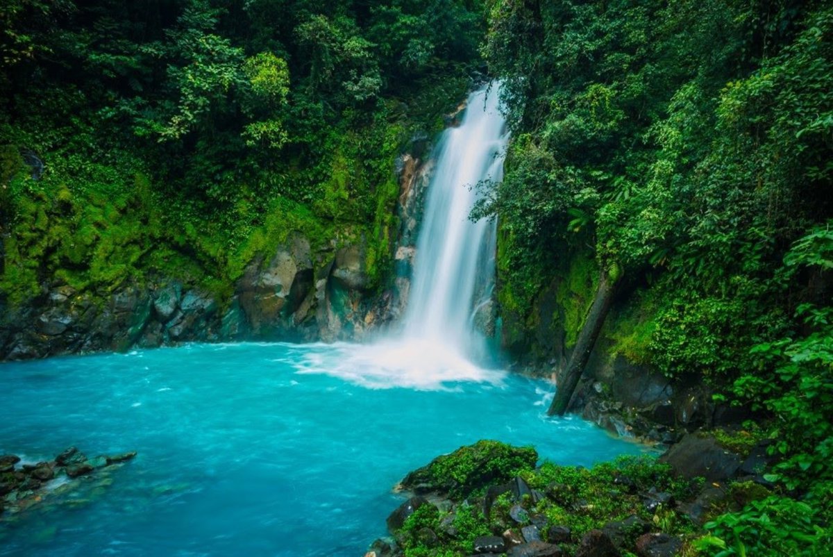 Cascada en el entorno