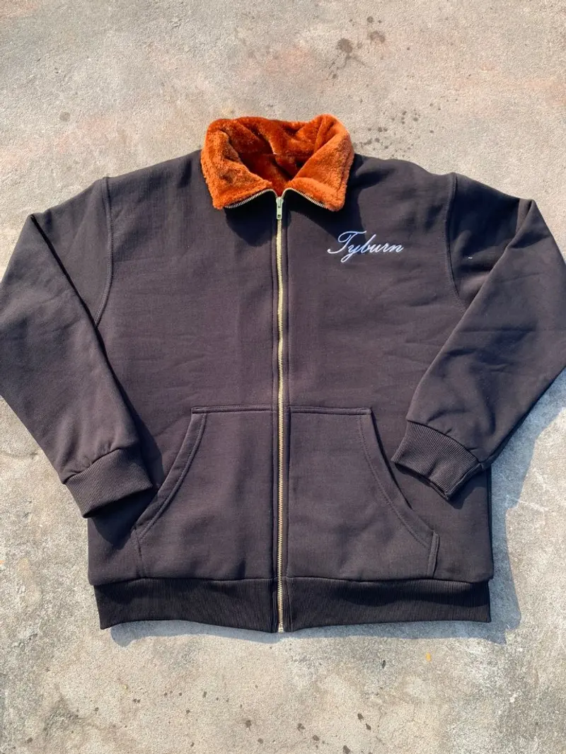Tyburn Fur Collar Zip Jacket