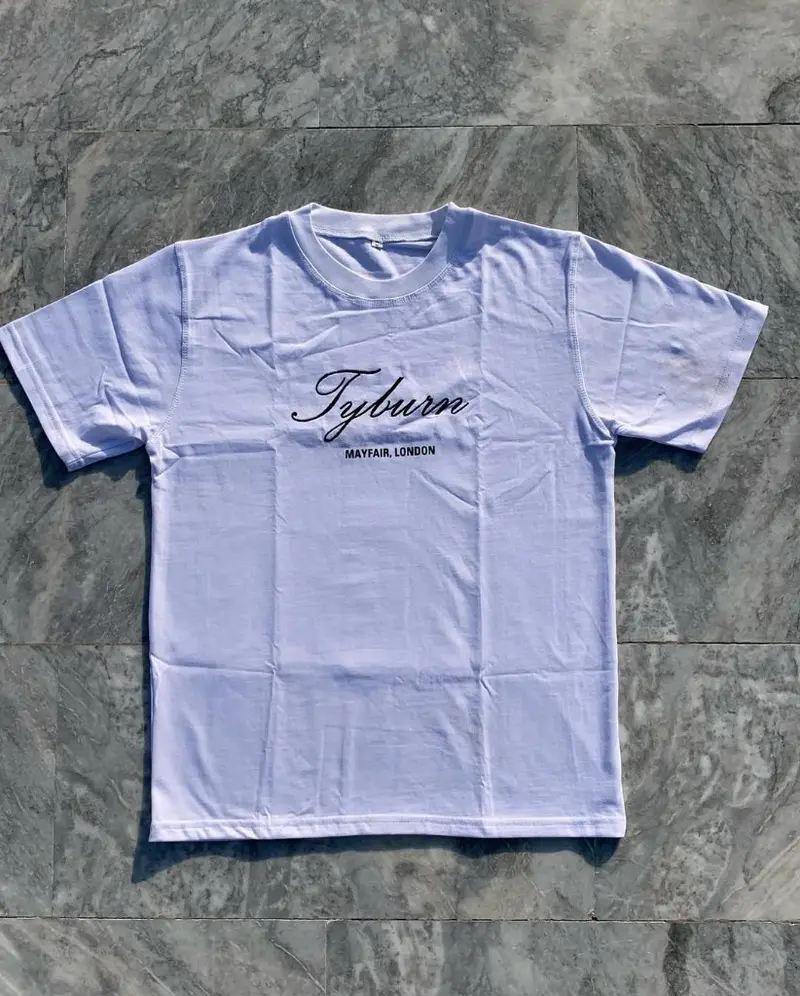 Tyburn Mayfair Tee — White (v2)