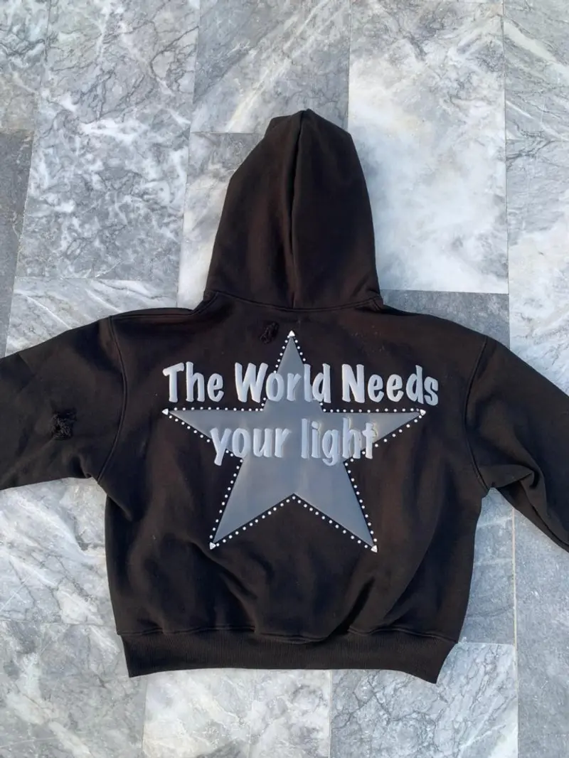 "The World Needs Your Light" Hoodie