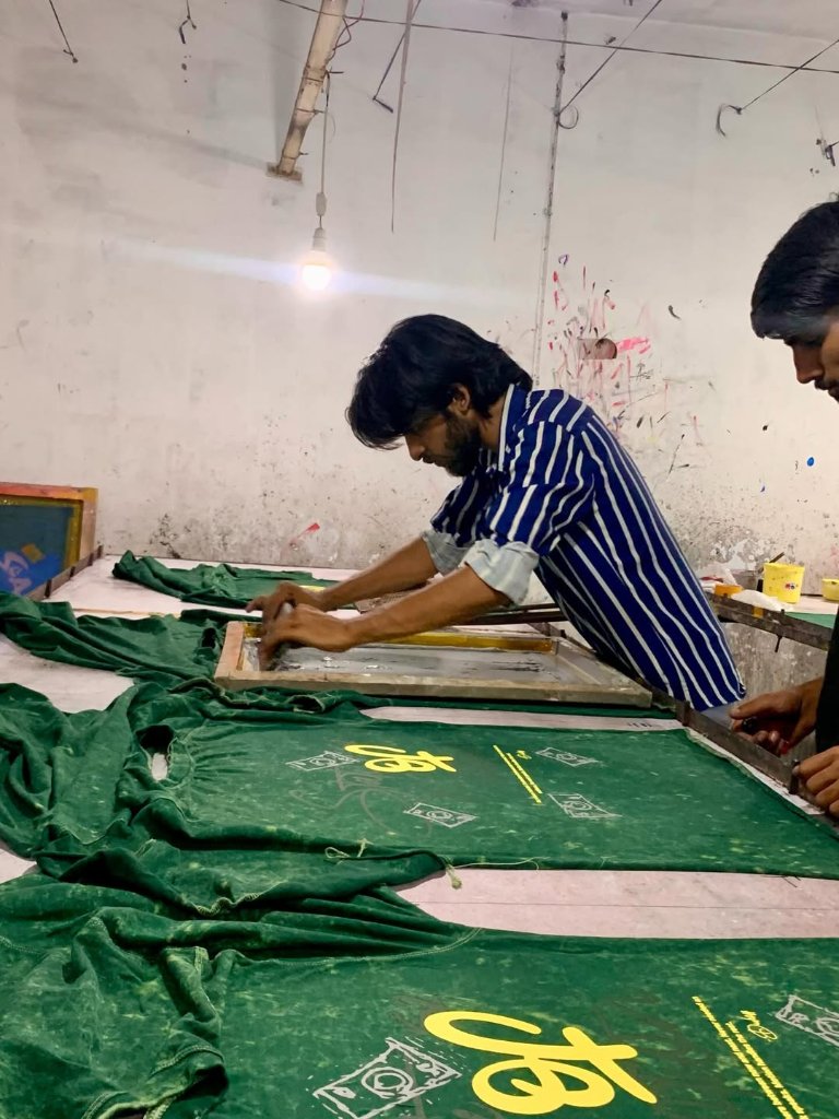 Custom screen printing for private label clothing