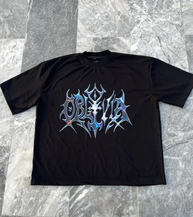 Oblivia Holographic Print Tee