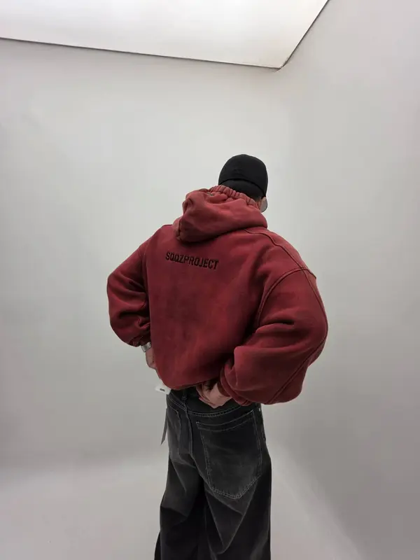 Drop-Shoulder Hoodies