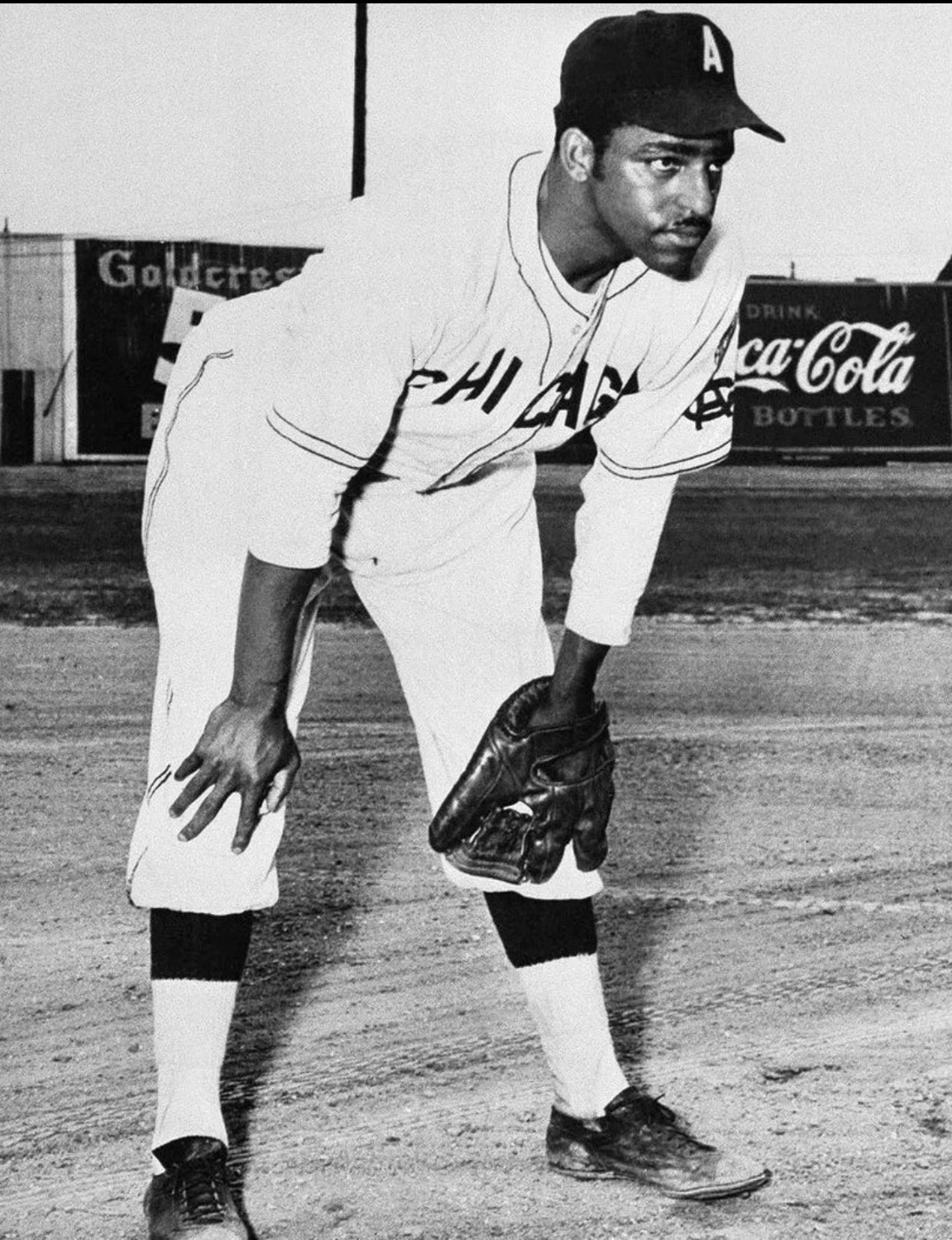 Jim Pendleton at bat