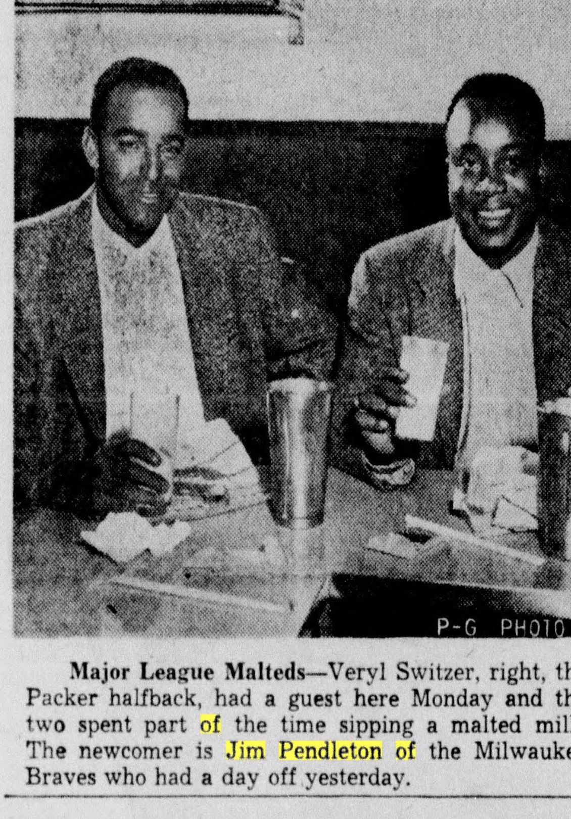 Jim Pendleton and Veryl Switzer: Major League Malteds