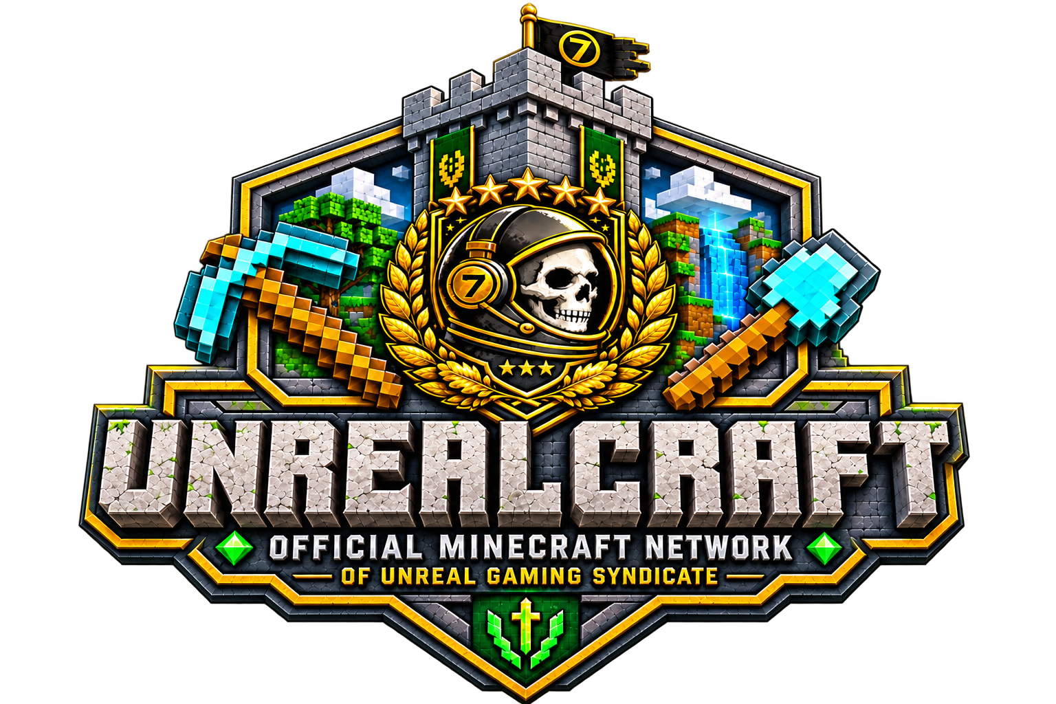 UNREALCRAFT — Official Minecraft Network of Unreal Gaming Syndicate