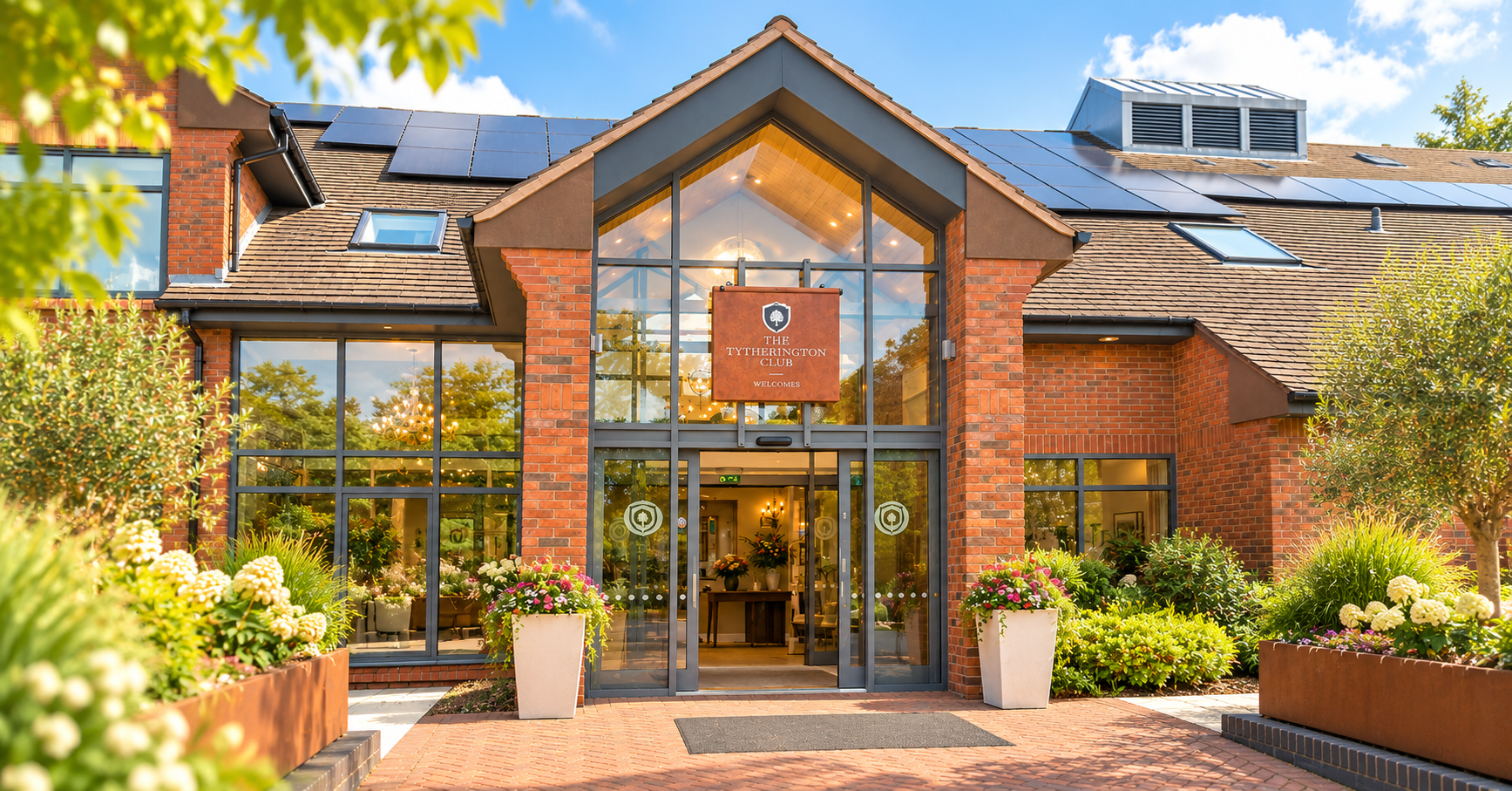 The Tytherington Club — the entrance to one of our Cheshire dementia day care venues