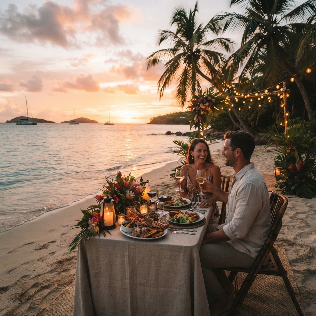 Jost Van Dyke Dinner Trip