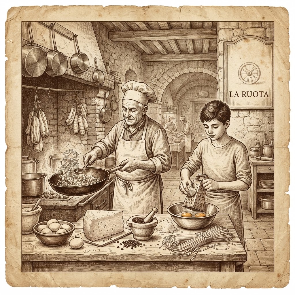 La vera Carbonara a Roma: i segreti della tradizione da La Ruota
