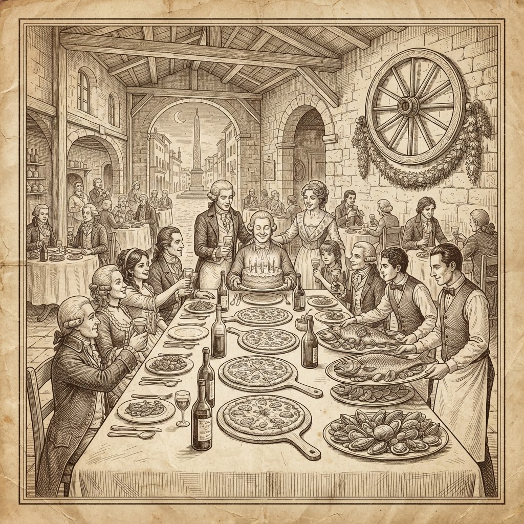 Cena di compleanno a Marconi: festeggia da La Ruota