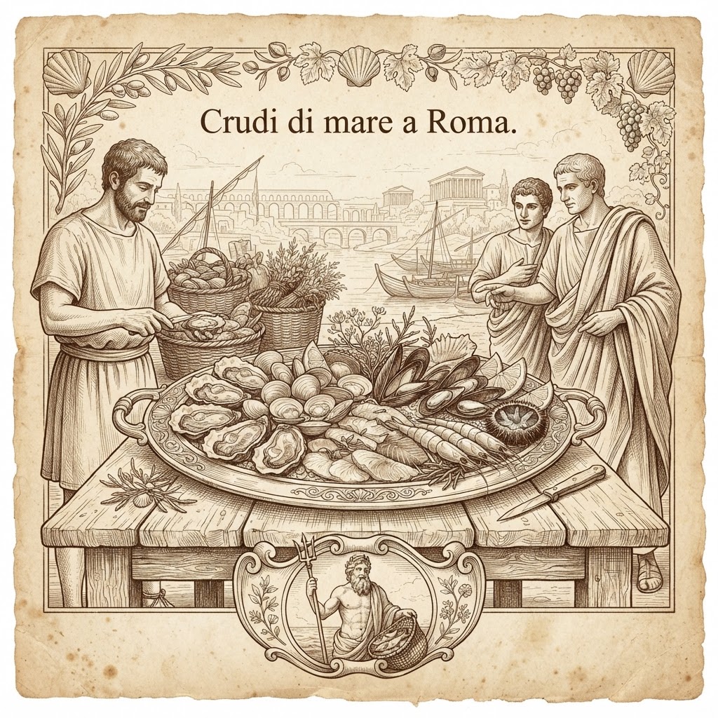 Crudi di mare a Roma: un viaggio sensoriale al Ristorante La Ruota