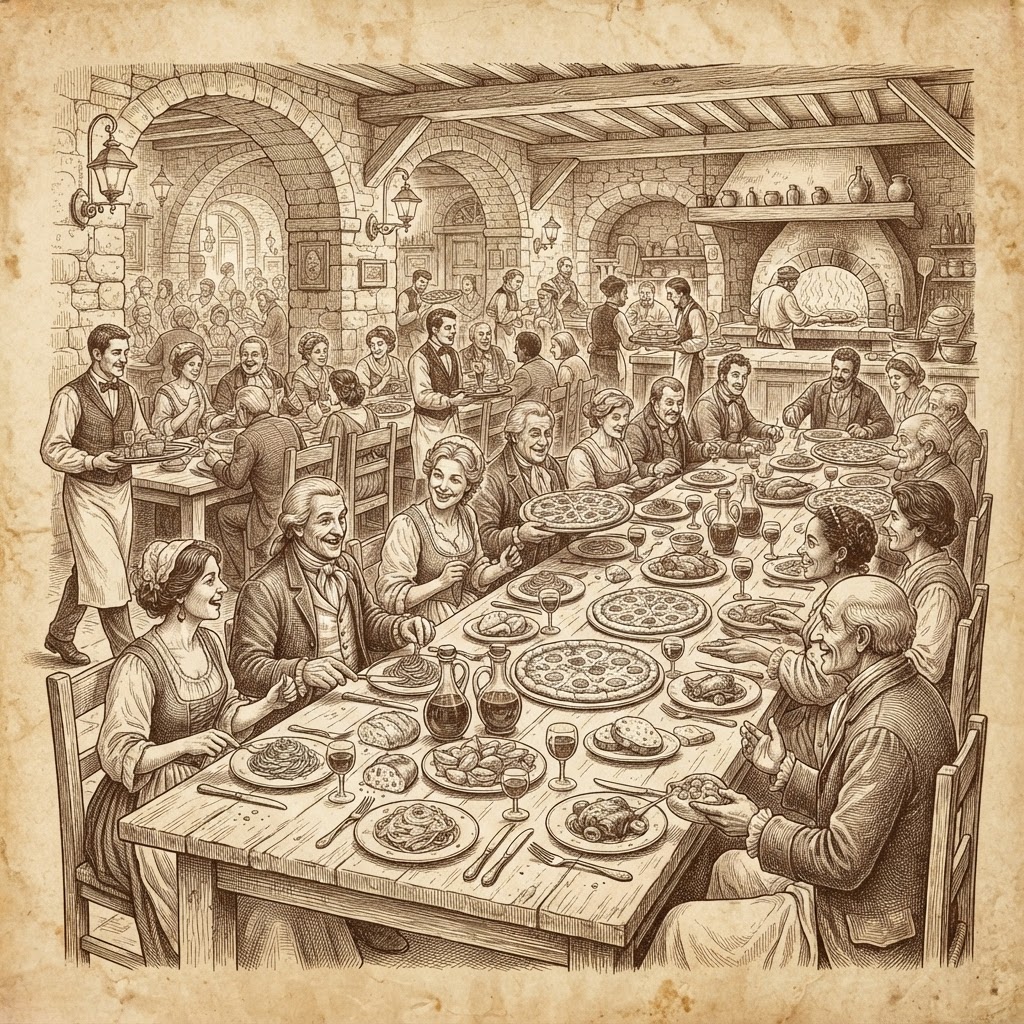 Cena di gruppo a Marconi: perché scegliere La Ruota