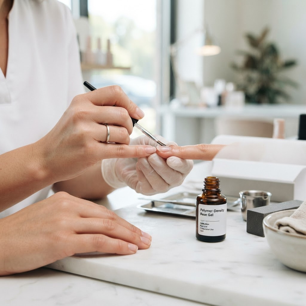The 'Polymer-Density' Calibration: Stabilizing Base-Gel Adhesion on Oily Nail Plates