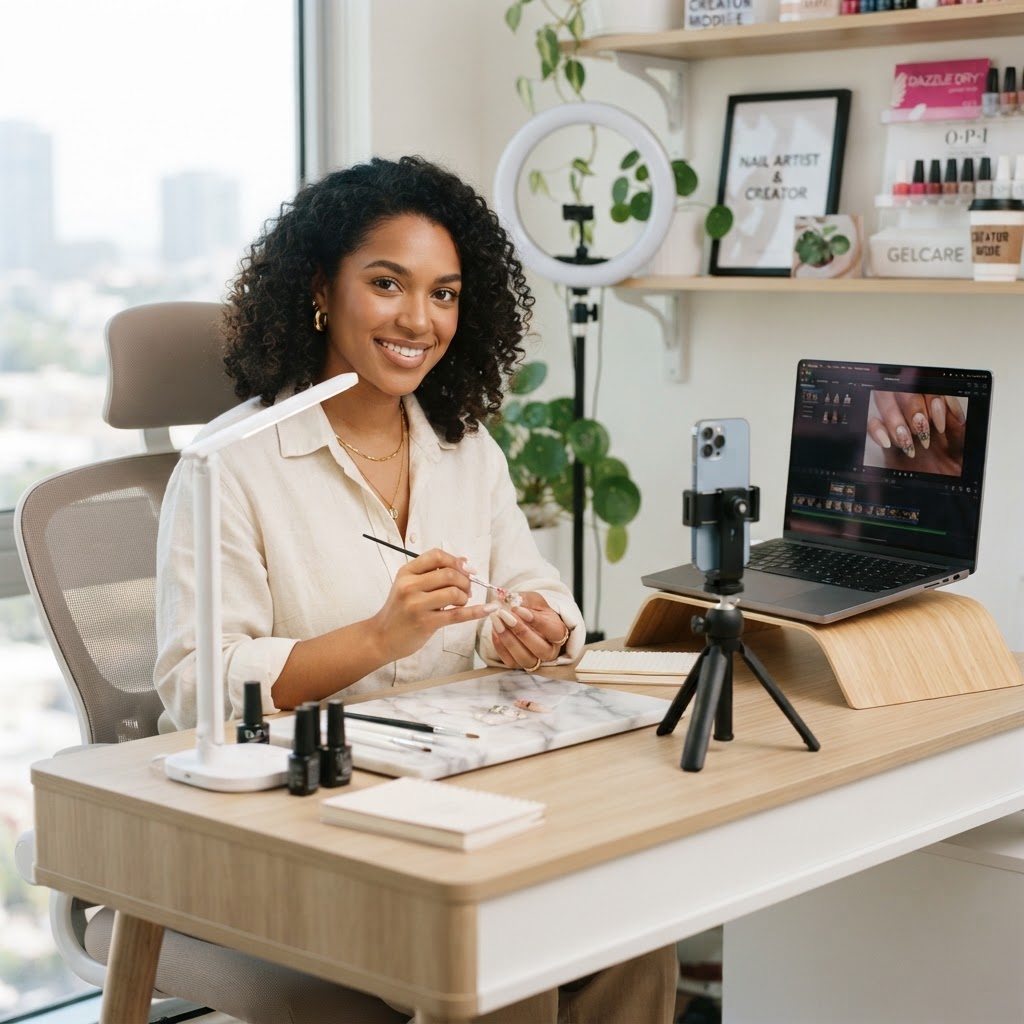 The Digital Bench: Transforming Your Nail Practice into a Scalable Creator Business