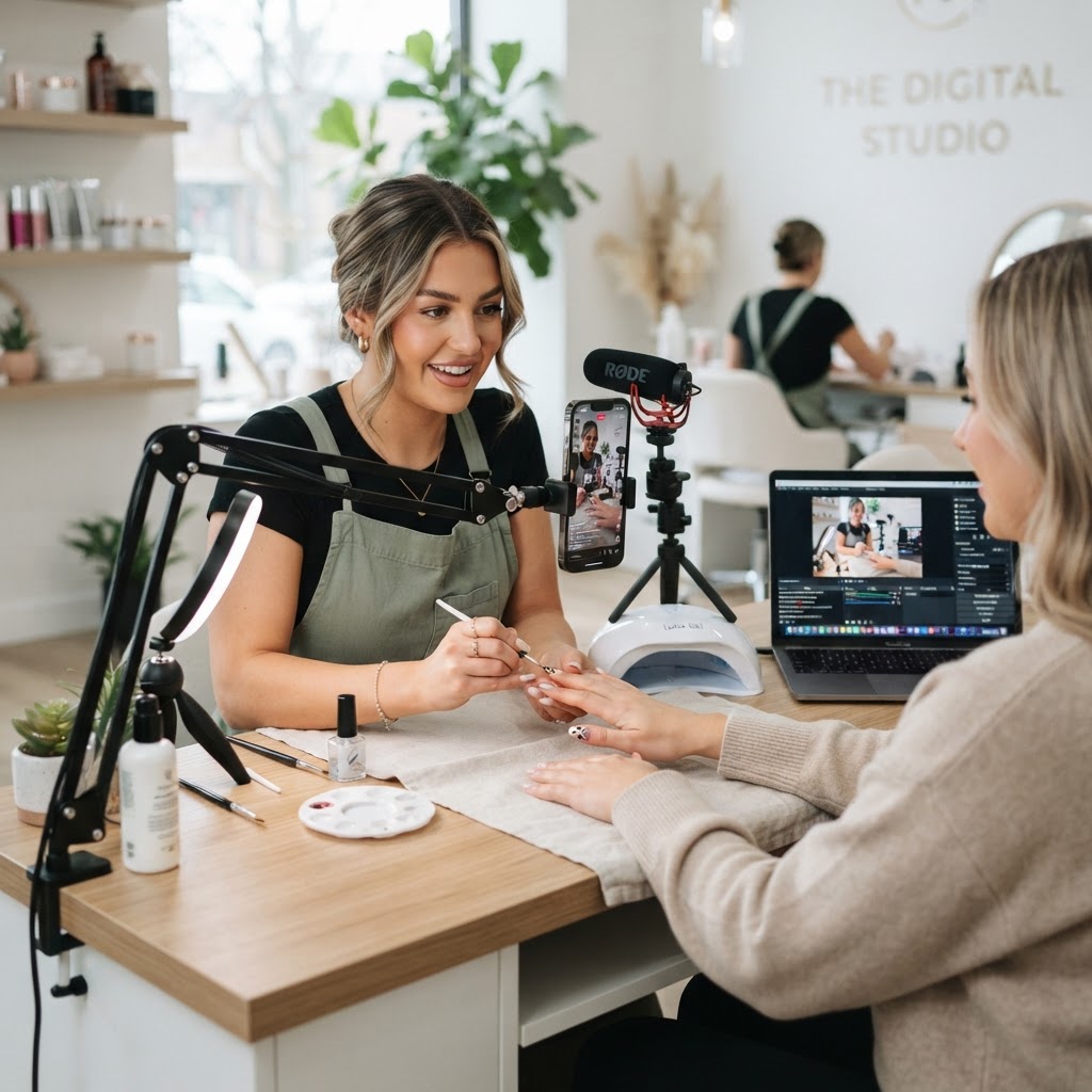 The Multi-Stream Manicure: Turning Your Nail Desk into a Digital Studio