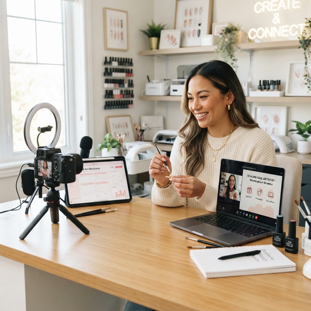 The Digital Atelier: Strategies for Scaling Nail Artistry into a Multi-Stream Creator Business