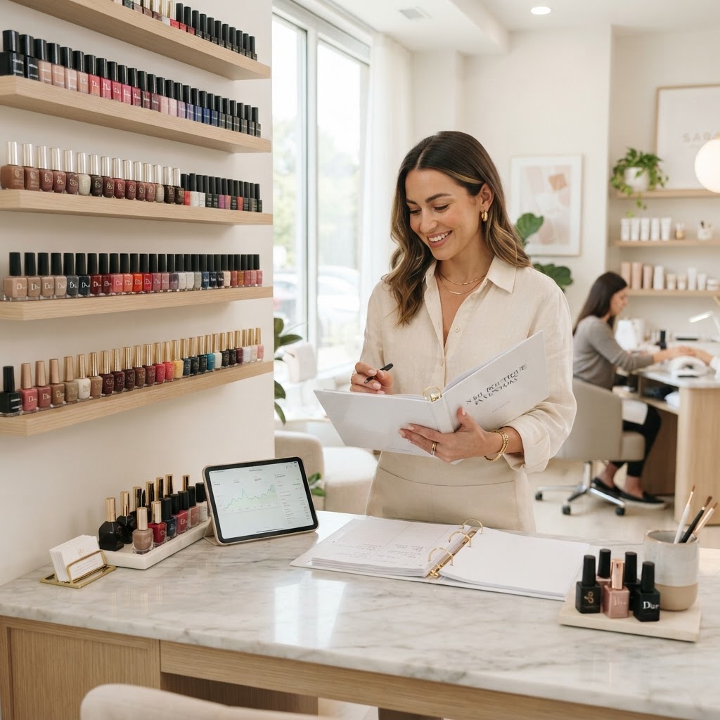 The 'Inventory-Velocity' Matrix: Optimizing Capital Allocation for High-End Nail Boutiques