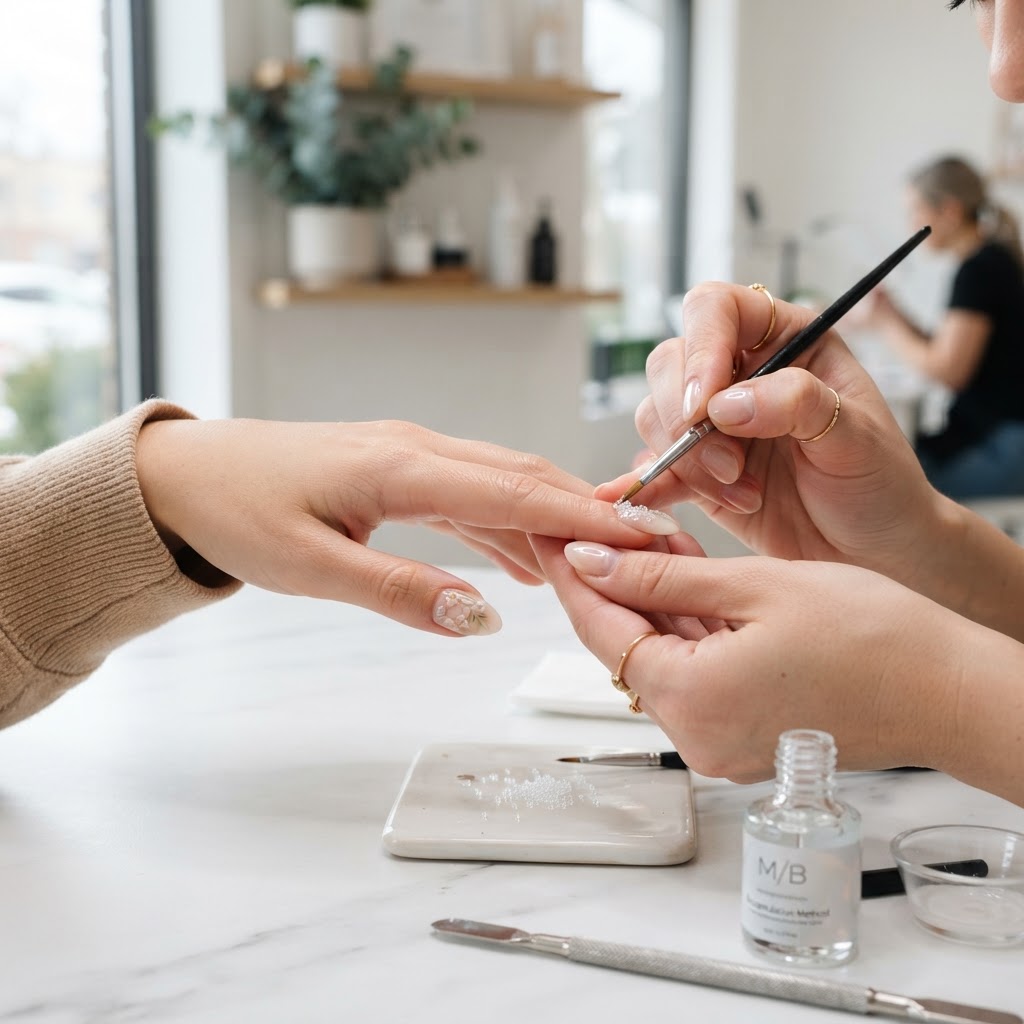 The 'Micro-Bead' Encapsulation Method: Reducing Bulk in 3D Relief Nail Art