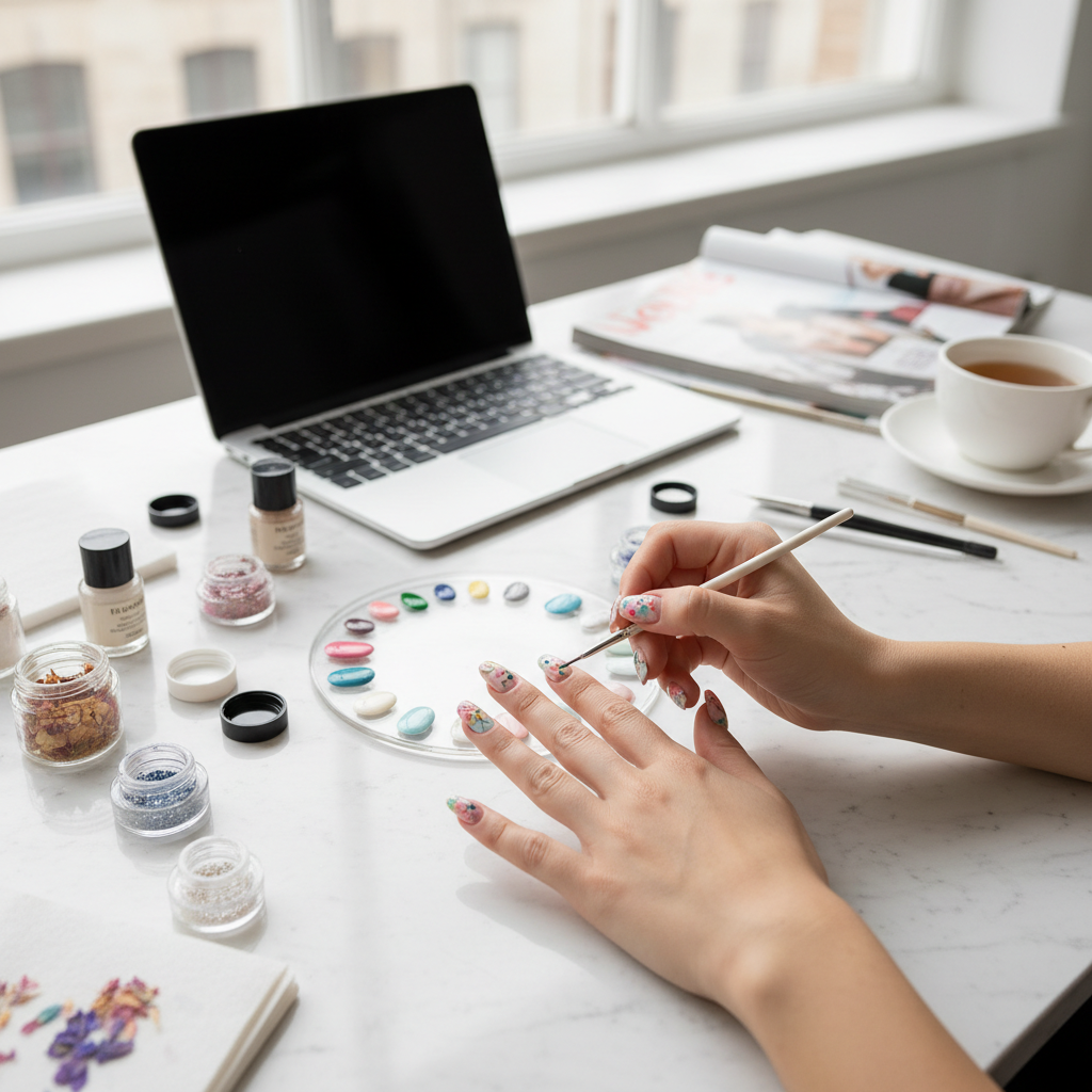 How to Create Eye-Catching Floral Nail Art: Step-by-Step Techniques for Professionals