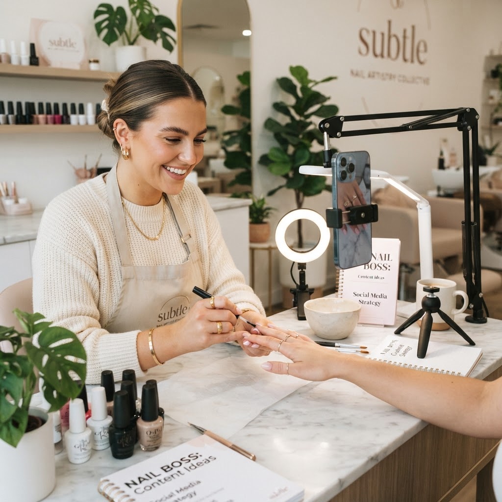 The Authority-Building Blueprint: Turning Your Nail Desk Into a Lucrative Media Channel