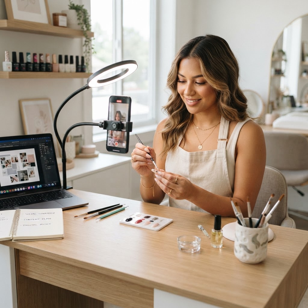 Turn Your Nail Desk into a Digital Asset: A Strategic Roadmap for Artist-Creators