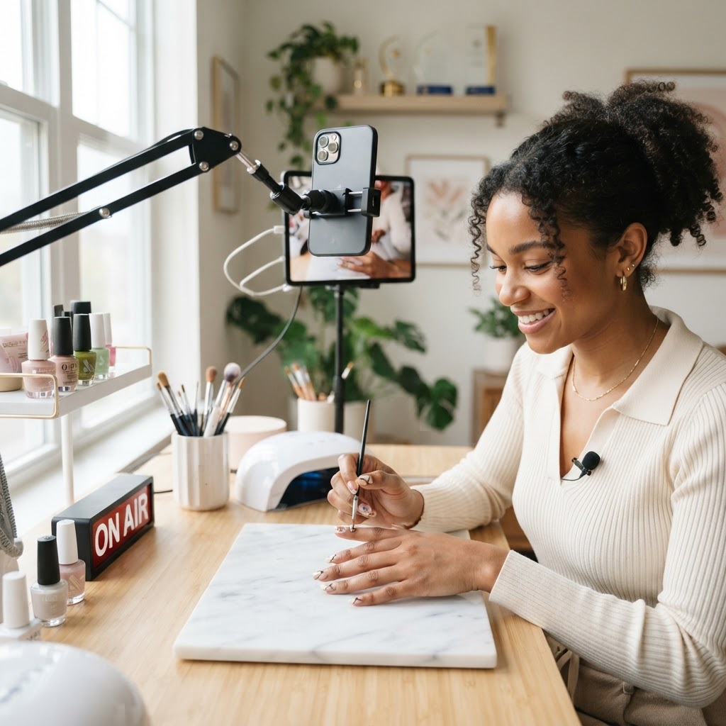 From Bench to Broadcast: Monetizing Your Nail Artistry Through Digital Creator Channels