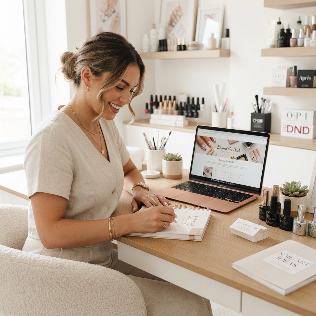 Beyond the Desk: A Step-by-Step Guide to Monetizing Your Nail Artistry