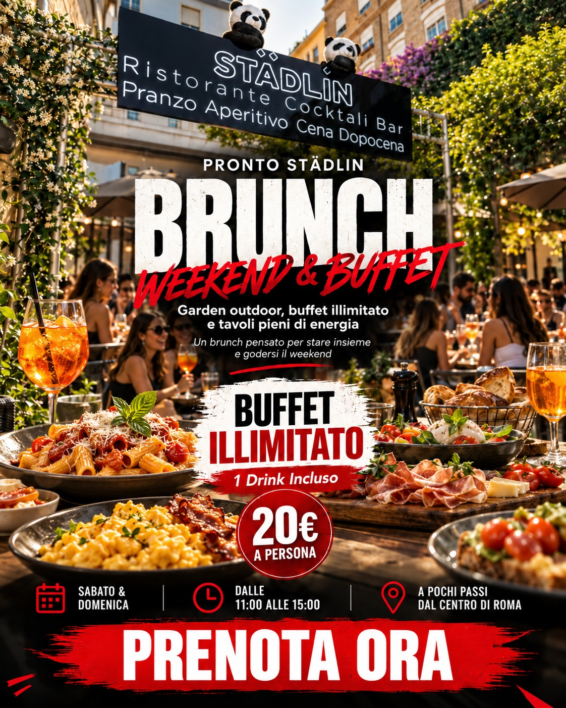 Städlin Brunch — Weekend & Buffet