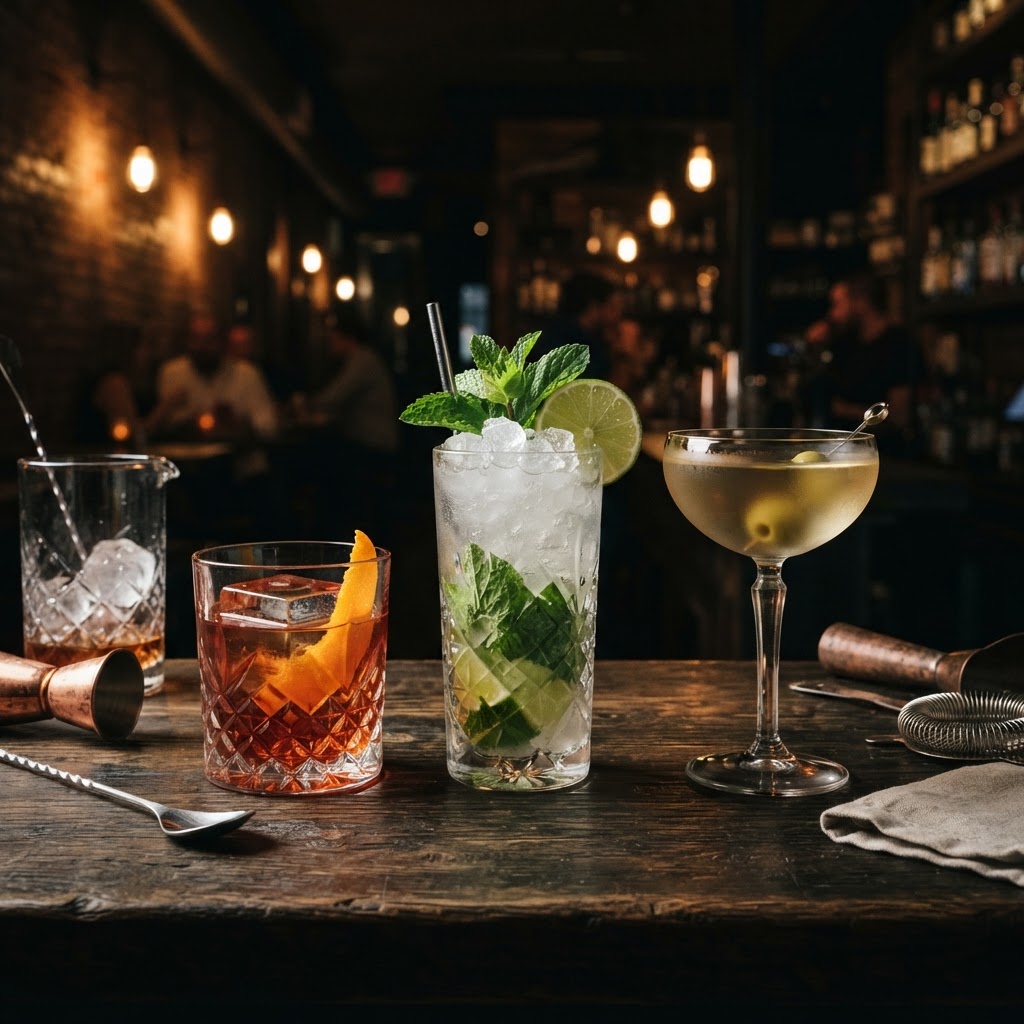 Negroni, Mojito e Martini: origini e leggende dei cocktail classici