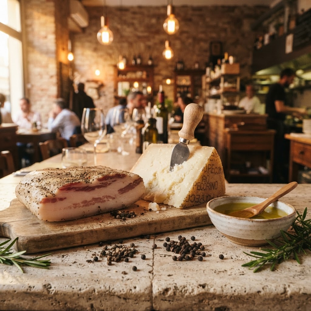 Ingredienti d'eccellenza: la cucina italiana a Roma
