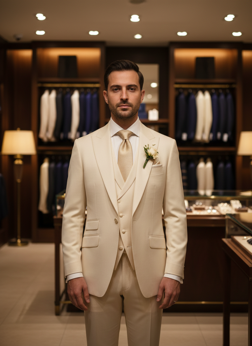 Wedding suit collection at Estep's The Nu Look Charleston WV - Michael Kors and Lord West tuxedos