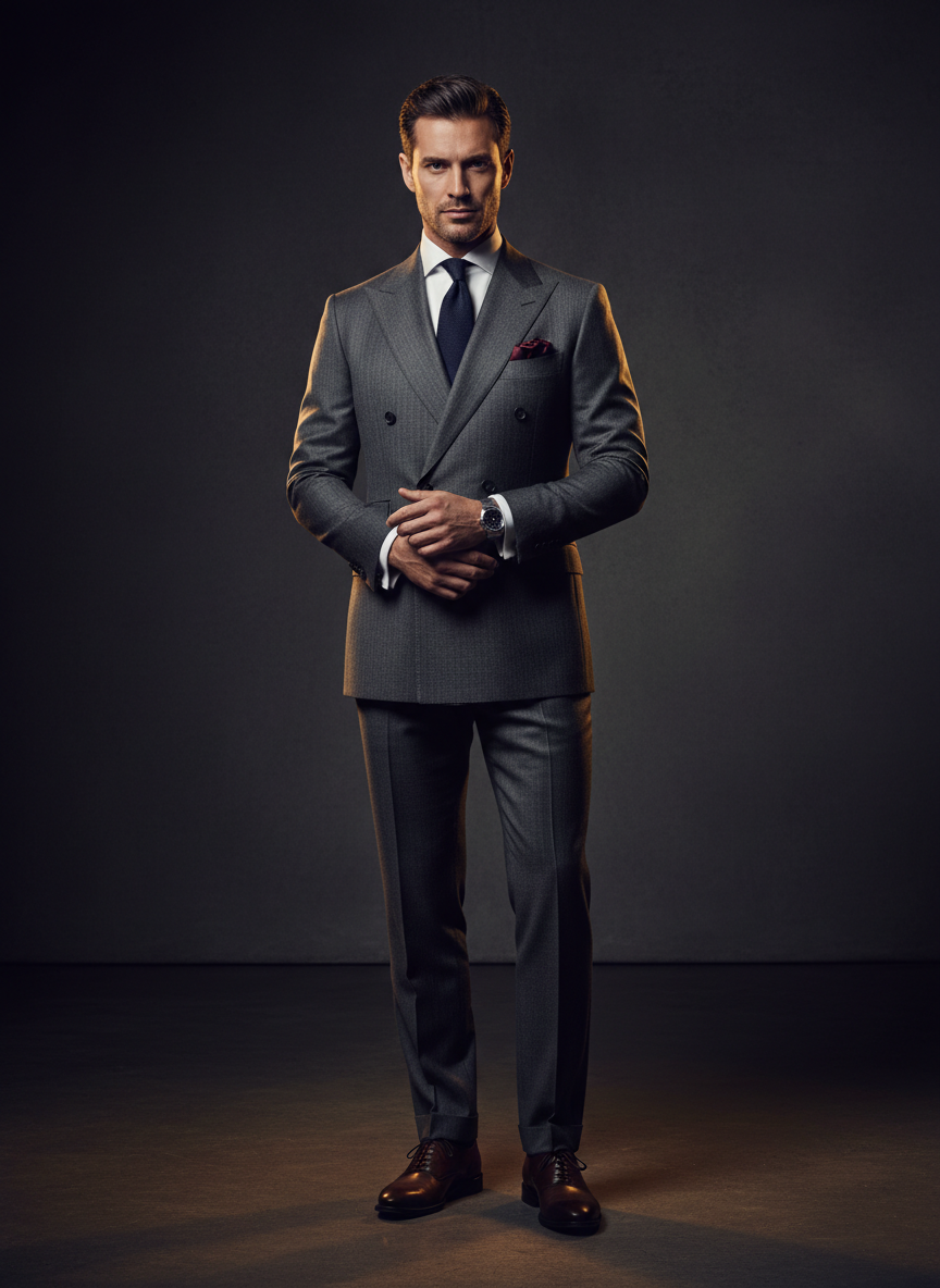 Business and fashion suits at Estep's The Nu Look - Vinci Suits, executive and slim fit styles