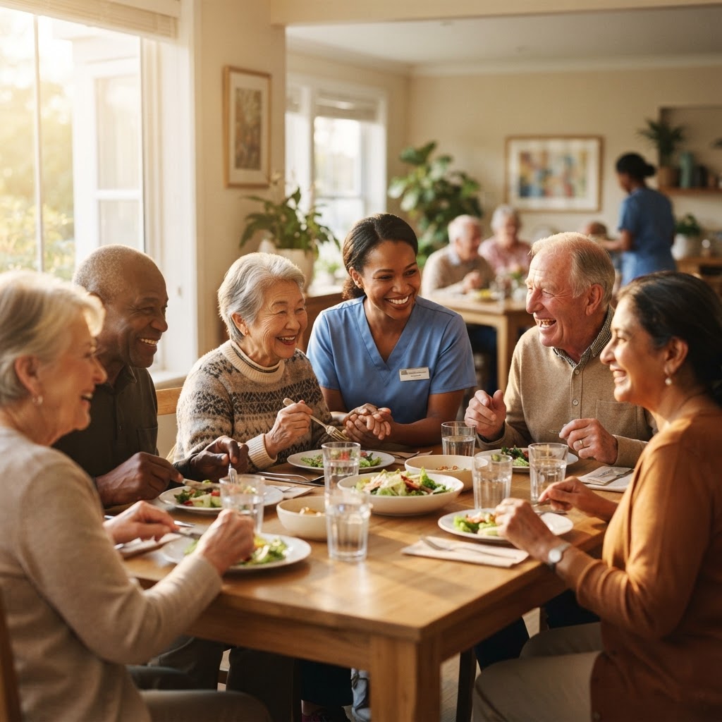 Seniors in Assisted Living