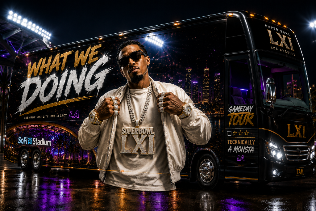 Gameday Tour — What We Doing