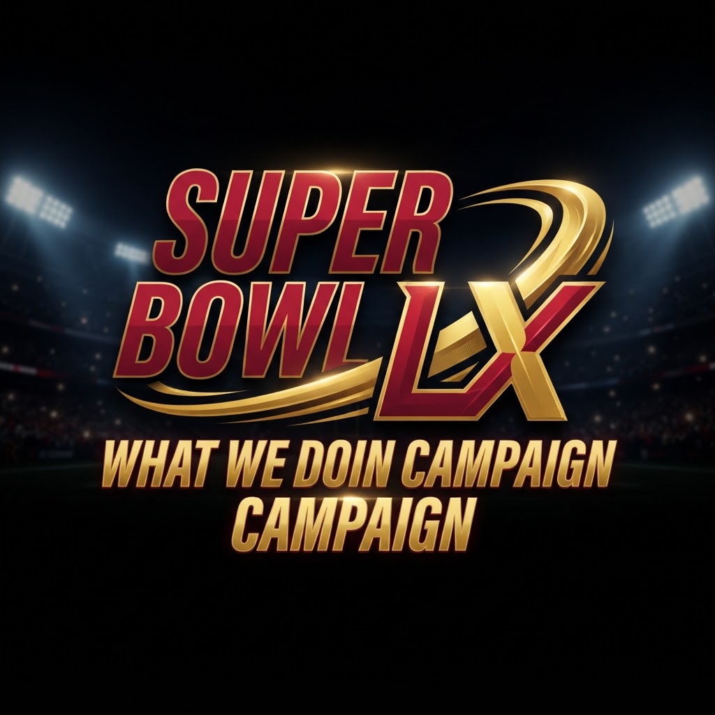 Super Bowl LX What We Doin Campaign