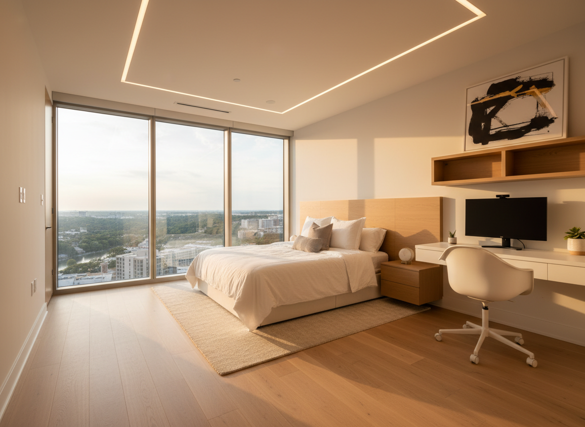 Modern Studio at The Rize