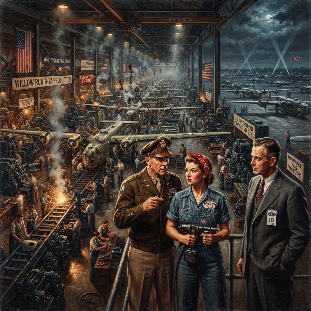 Mobilizing the Arsenal of Democracy: US Commercial Industry & Government in World War II