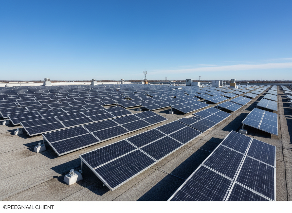 Solar power installation