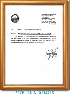 SECP – CUIN- 0134715