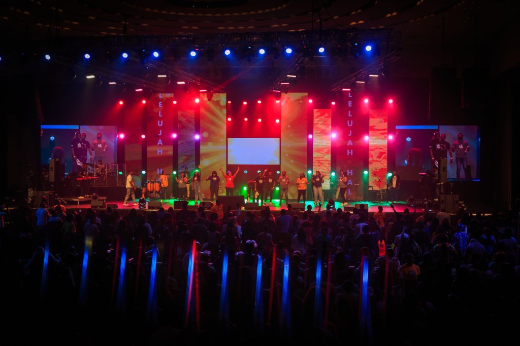 Concert Stage Production Backdrop