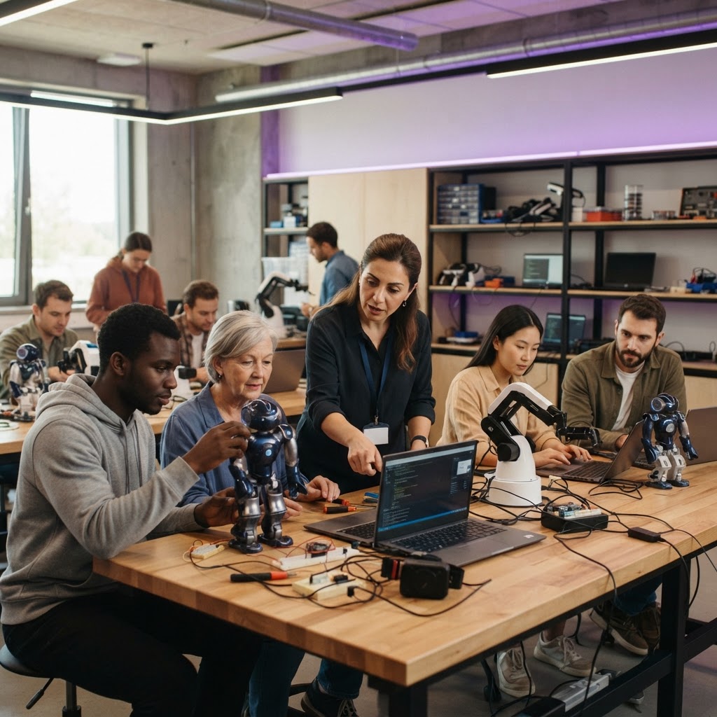 Robotics cohort training