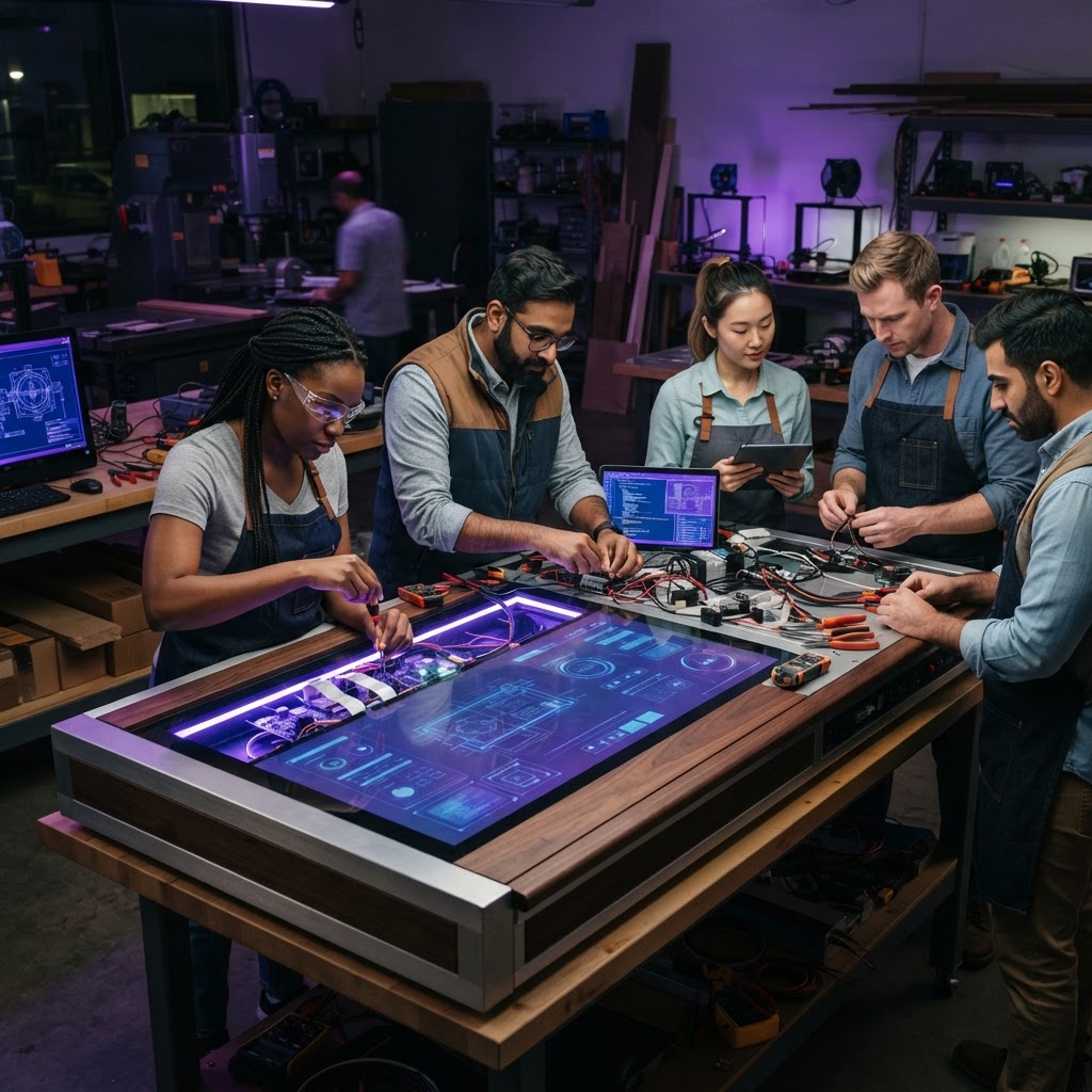 Touchscreen Furniture