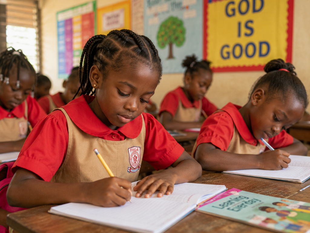 Classroom learning moment