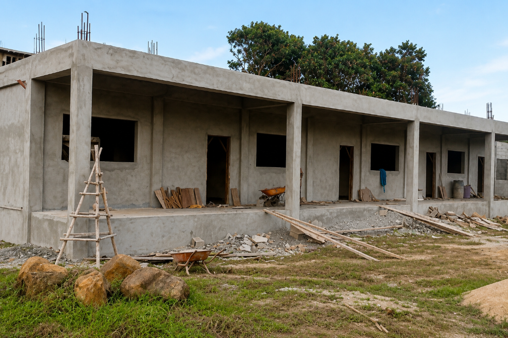 PHI-2 High School: Construction Begins