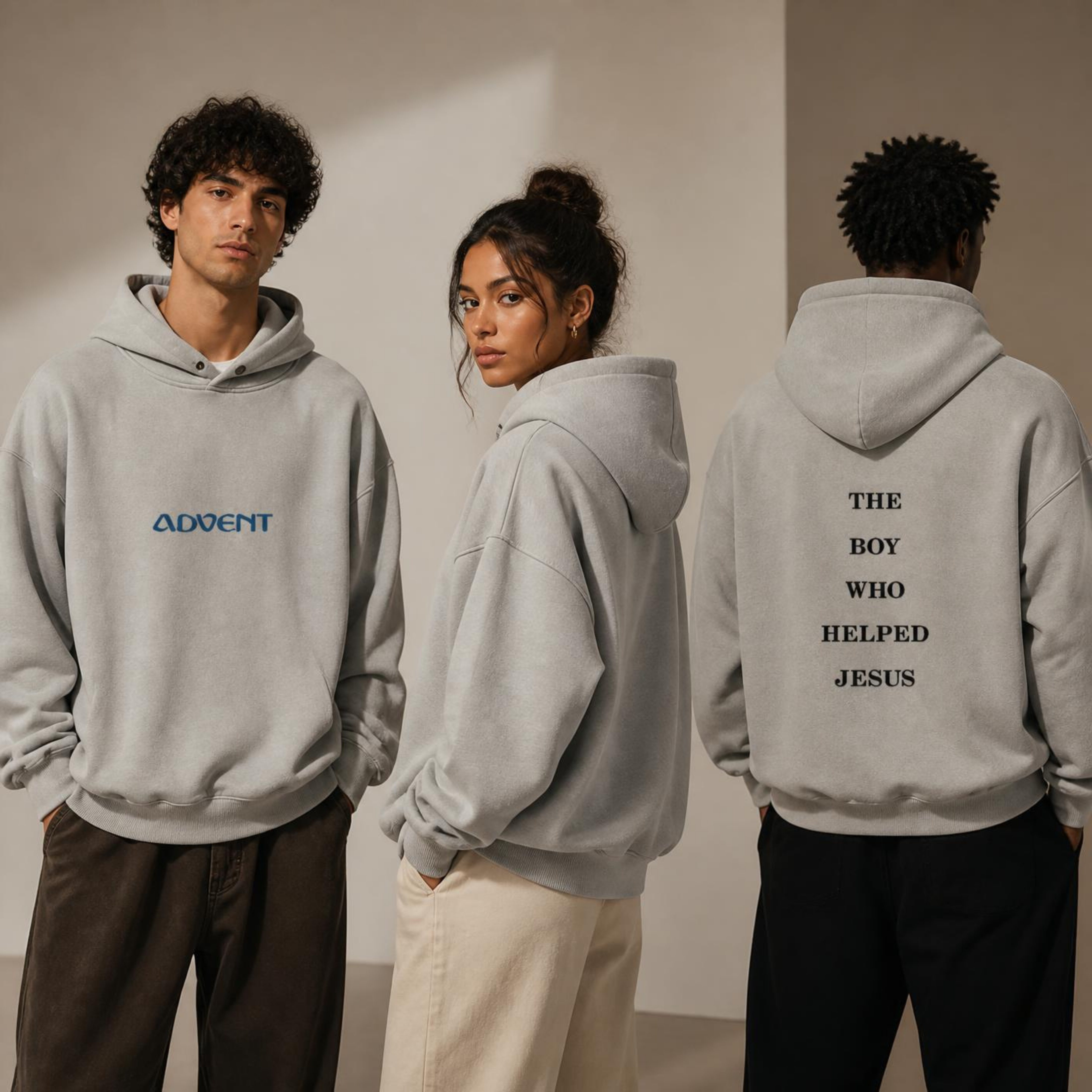 Sunday Sermon Hoodie — Vintage Grey