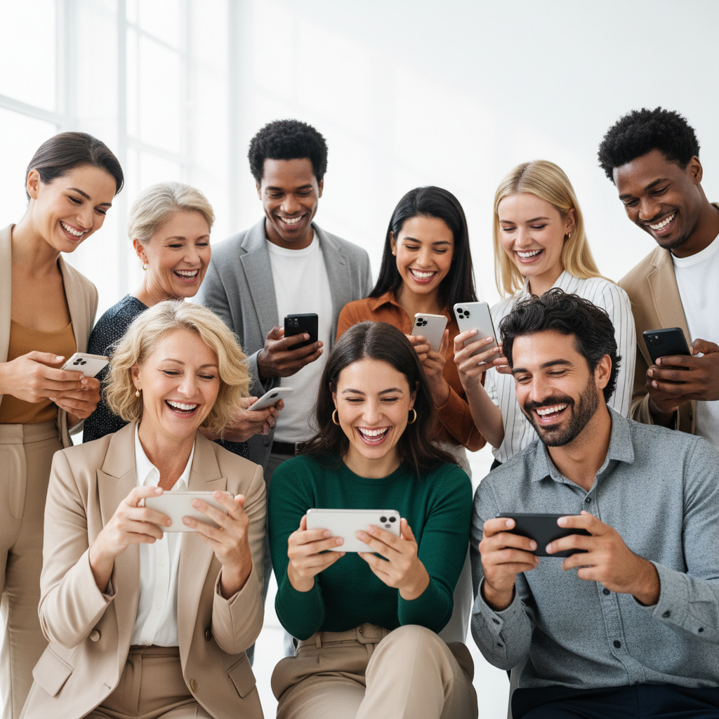 People connecting