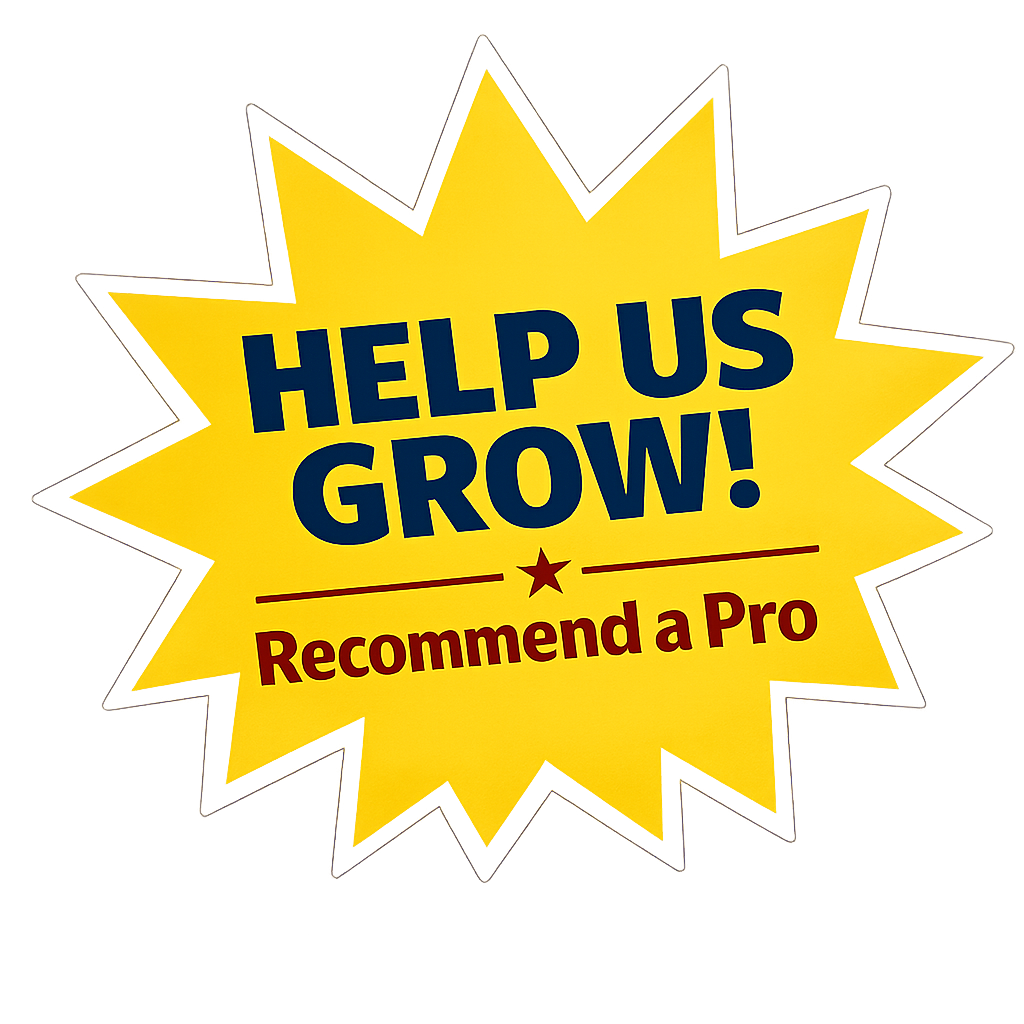 Help us grow! Recommend a pool pro