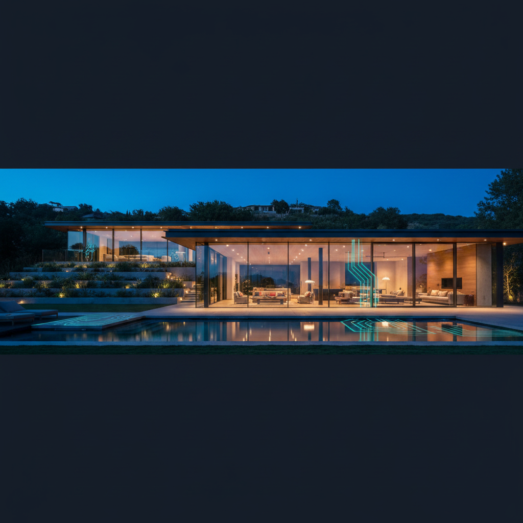 Private residence representing the personal digital surface