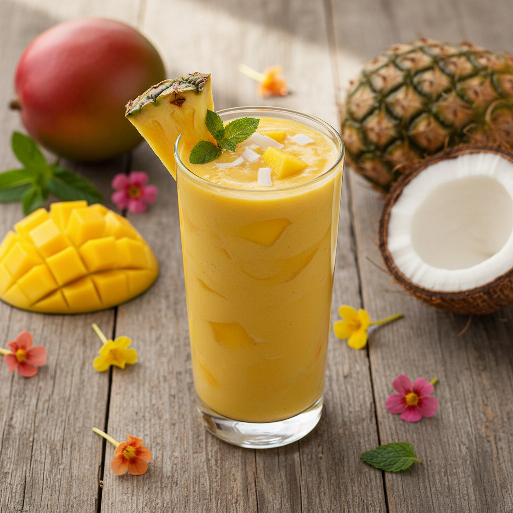 Tropical Digestion Smoothie