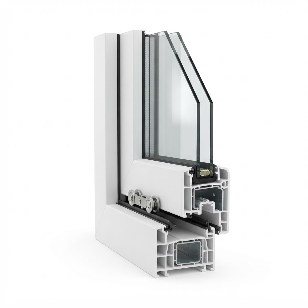 E170 Corredera Elevable — Sistema PVC Cortizo
